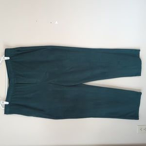 Celebrate Together Fleece Pajama Sleep Pants XL Green Pockets